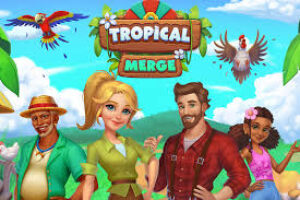 Tropical Merge: A Paradise of Puzzle, Farming, and Adventure