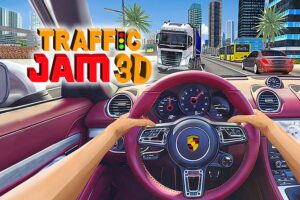 Traffic Jam 3D: Speed Through Chaos on Crowded Roads